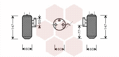 Dryer, air conditioning (2700D084)