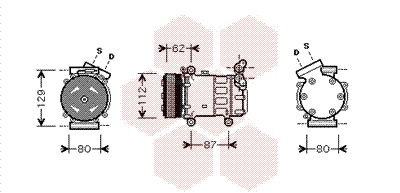 Compressor, air conditioning (4300K331)
