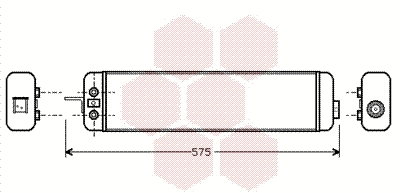 Oil Cooler, engine oil (06003178)