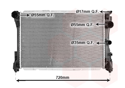 Radiator, engine cooling (30002693)