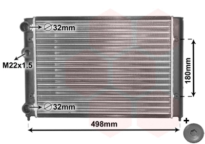 Radiator, engine cooling