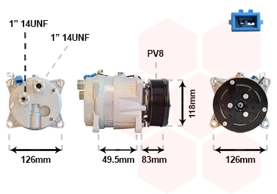 Compressor, air conditioning (5800K303)