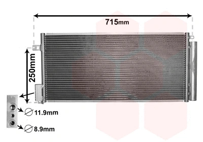 Condenser, air conditioning (17005310)