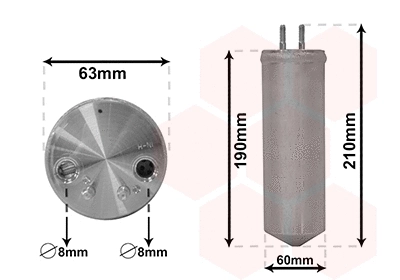 Dryer, air conditioning (8201D701)