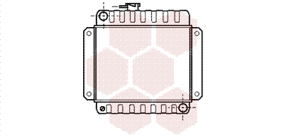 Radiator, engine cooling (06002002)