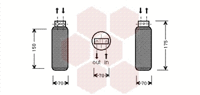 Dryer, air conditioning (3700D288)