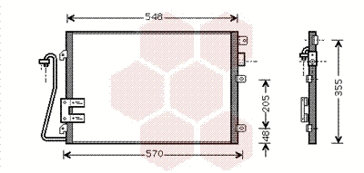 Condenser, air conditioning (43005376)