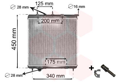 Radiator, engine cooling