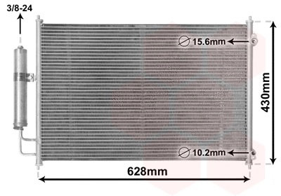 Condenser, air conditioning (13005328)
