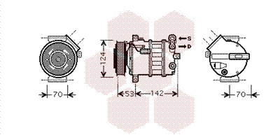 Compressor, air conditioning (4700K063)