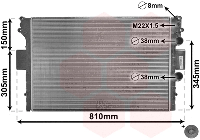 Radiator, engine cooling