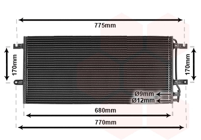 Condenser, air conditioning (58005197)