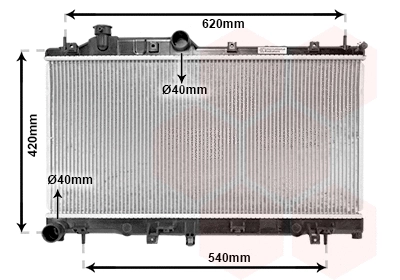 Radiator, engine cooling