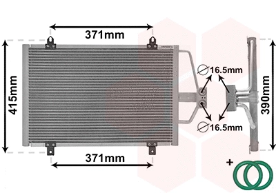Condenser, air conditioning