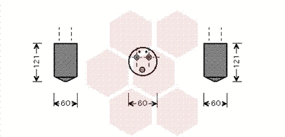 Dryer, air conditioning (8100D043)