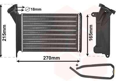 Heat Exchanger, interior heating (06006005)