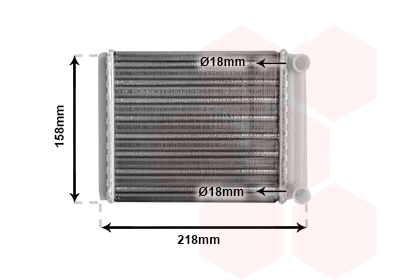 Heat Exchanger, interior heating (30006385)