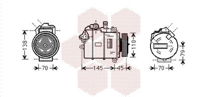 Compressor, air conditioning (0600K383)