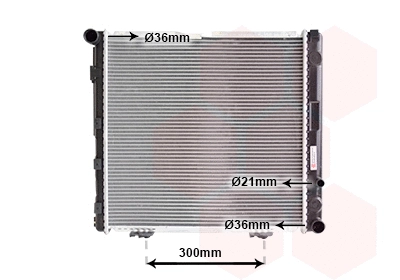 Radiator, engine cooling (30002126)
