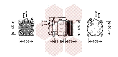 Compressor, air conditioning (0100K090)
