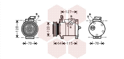 Compressor, air conditioning (0700K115)