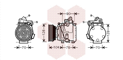 Compressor, air conditioning (5300K441)