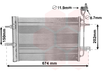 Condenser, air conditioning (37005620)