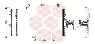 Condenser, air conditioning (17005153)
