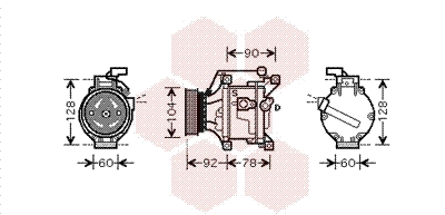 Compressor, air conditioning (5300K446)