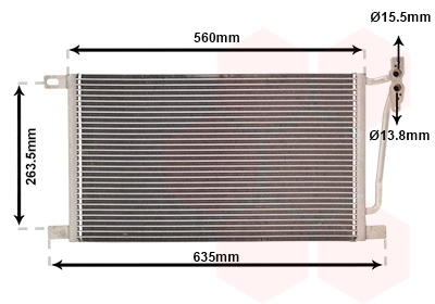 Condenser, air conditioning (06005215)