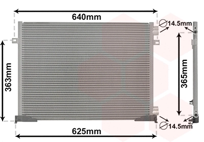 Condenser, air conditioning (43005339)
