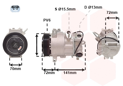 Compressor, air conditioning (2101K001)