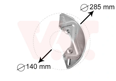 Splash Guard, brake disc (5826371)