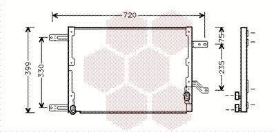 Condenser, air conditioning (01005080)