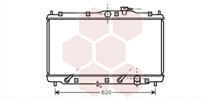 Radiator, engine cooling (25002079)