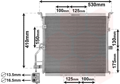 Condenser, air conditioning (06005148)