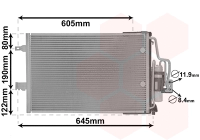 Condenser, air conditioning (37005369)
