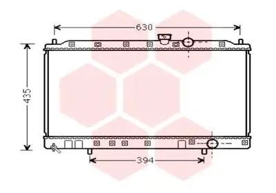 Radiator, engine cooling (32002237)