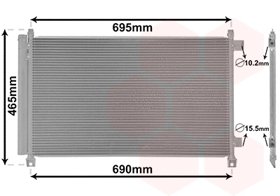 Condenser, air conditioning (33015702)