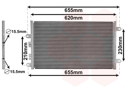 Condenser, air conditioning (01005077)