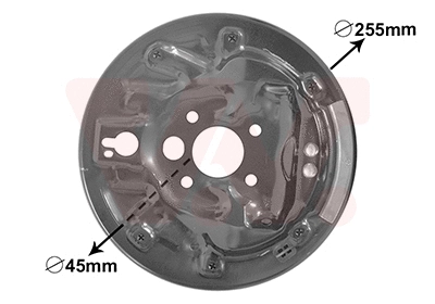 Cover Sheet, brake drum (7620374)