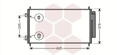 Condenser, air conditioning (25005214)