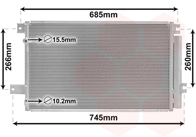 Condenser, air conditioning (53005409)