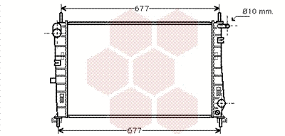 Radiator, engine cooling (18002196)