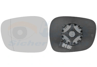 Mirror Glass, exterior mirror (0678837U)