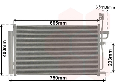 Condenser, air conditioning (37005433)