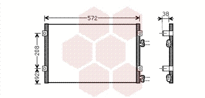 Condenser, air conditioning (07005103)