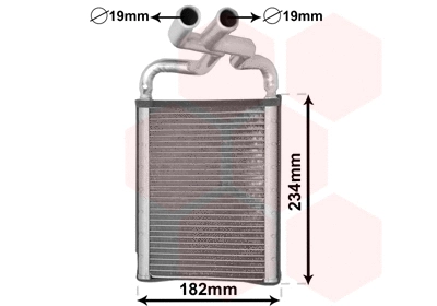 Heat Exchanger, interior heating (82006375)