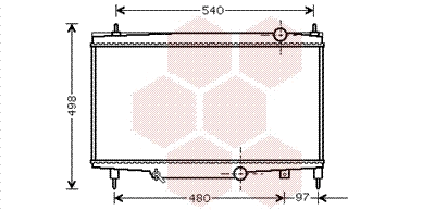Radiator, engine cooling (40002229)