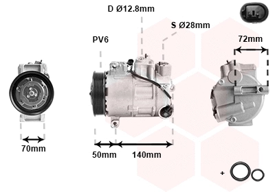 Compressor, air conditioning